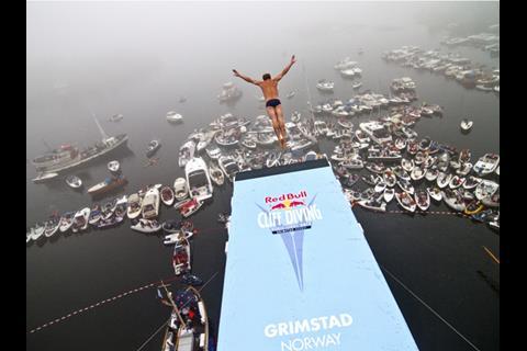 Red Bull cliff diving